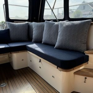 Stofferen bootkussens op maat